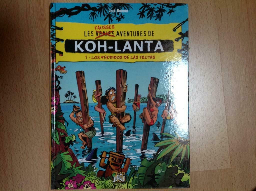 BD Les fausses aventures de Koh-Lanta T 1, Eén stripboek, Ophalen of Verzenden, Zo goed als nieuw