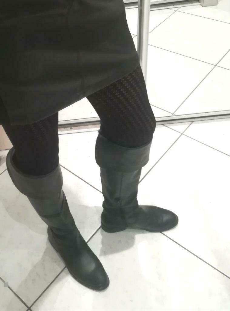 Cuissardes cavalieres cuir 36, Vêtements | Femmes, Enlèvement ou Envoi, Comme neuf, Bottes hautes, Noir