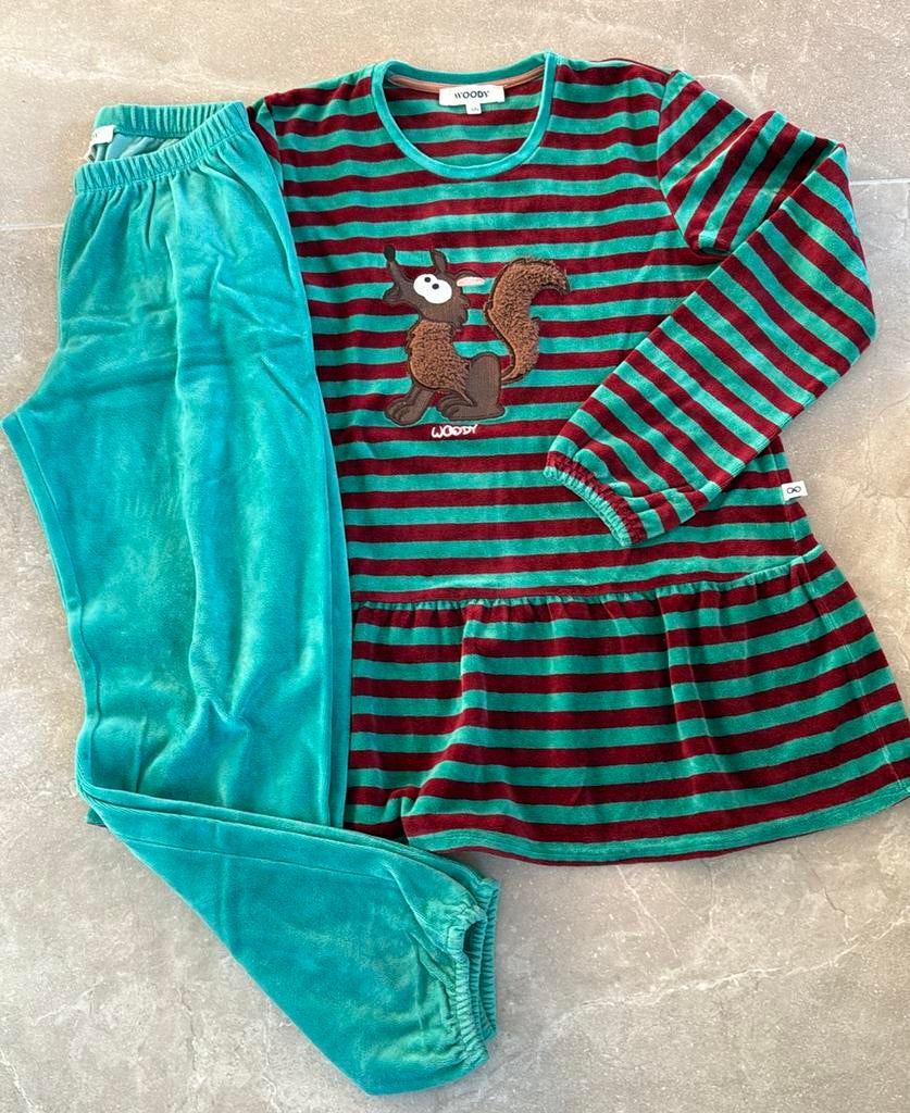 Pyjama Woody maat 152 - 12j, Ophalen, Nacht- of Onderkleding, Gebruikt, Meisje