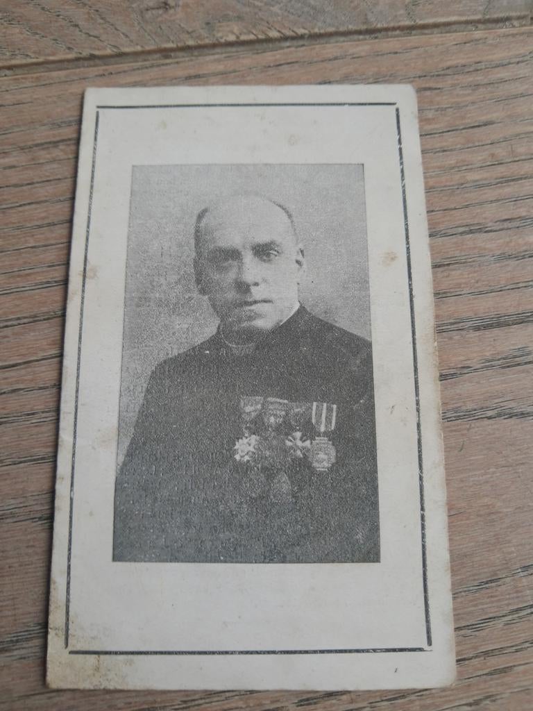 Bp ancien aumônier militaire de 4 ligne +juge au tribunal e, Collections, Enlèvement ou Envoi