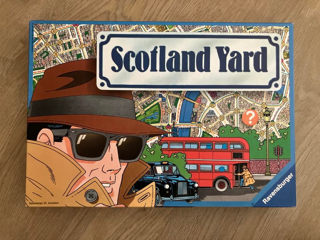 Scotland Yard gezelschapsspel, Ophalen of Verzenden, Zo goed als nieuw