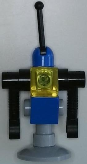LEGO figuur sp136 Classic Space Droid (7), Lego, Ophalen of Verzenden, Zo goed als nieuw, Space