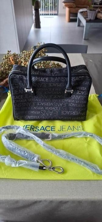 Handtas Versace Jeans, zwart, NIEUW, Ophalen of Verzenden, Nieuw, Zwart, Handtas