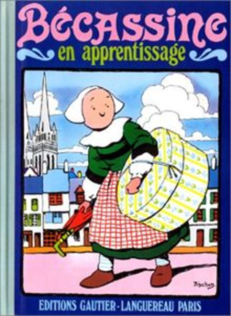 Becassine en apprentissage deux éditions, Eén stripboek, Ophalen of Verzenden, Gelezen