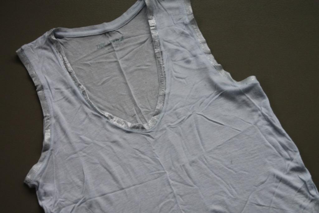 Lichtblauwe top Zadig & Voltaire mt S, Zadig & Voltaire, Zo goed als nieuw, Verzenden, Blauw