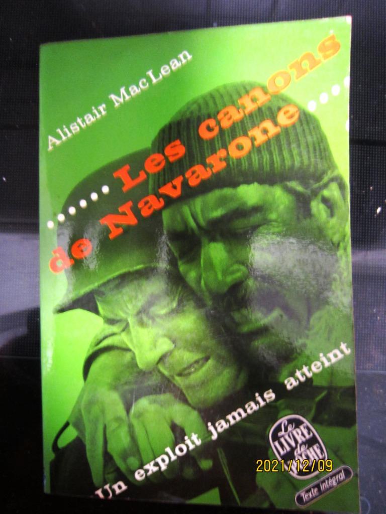 Livre "Les canons de Navarone" de Alistair Mac Lean, Livres, Guerre & Militaire, Utilisé, Général, Envoi