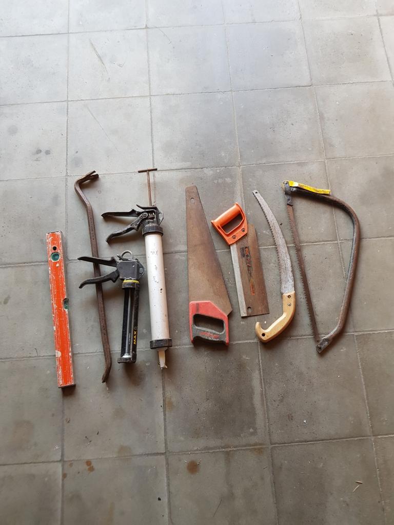Lot gereedschap, Doe-het-zelf en Bouw, Gereedschap | Handgereedschap, Ophalen, Zo goed als nieuw