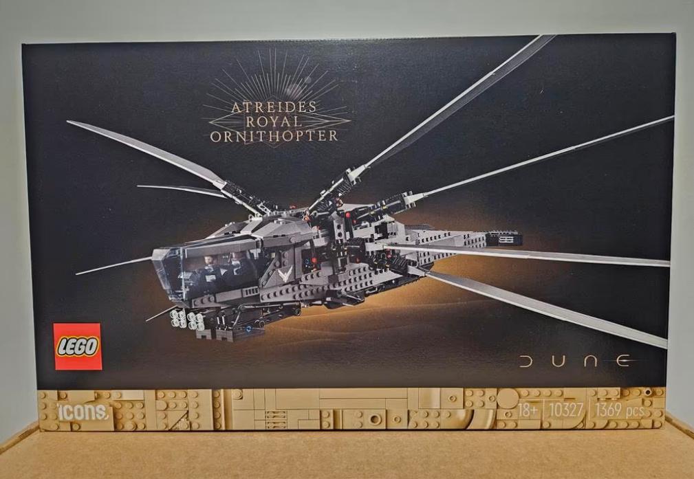 Lego Icons Dune Atreides Royal Ornithopter - 10327, Kinderen en Baby's, Speelgoed | Duplo en Lego, Nieuw, Lego, Complete set, Icons