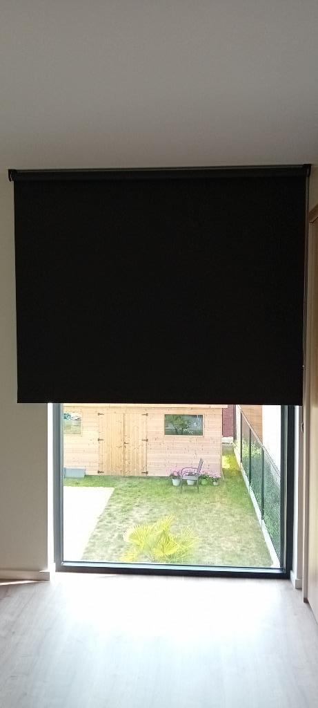 rolgordijnen zwart  Louverdrape, Huis en Inrichting, Stoffering | Gordijnen en Lamellen, Ophalen, 100 tot 150 cm, 200 cm of meer