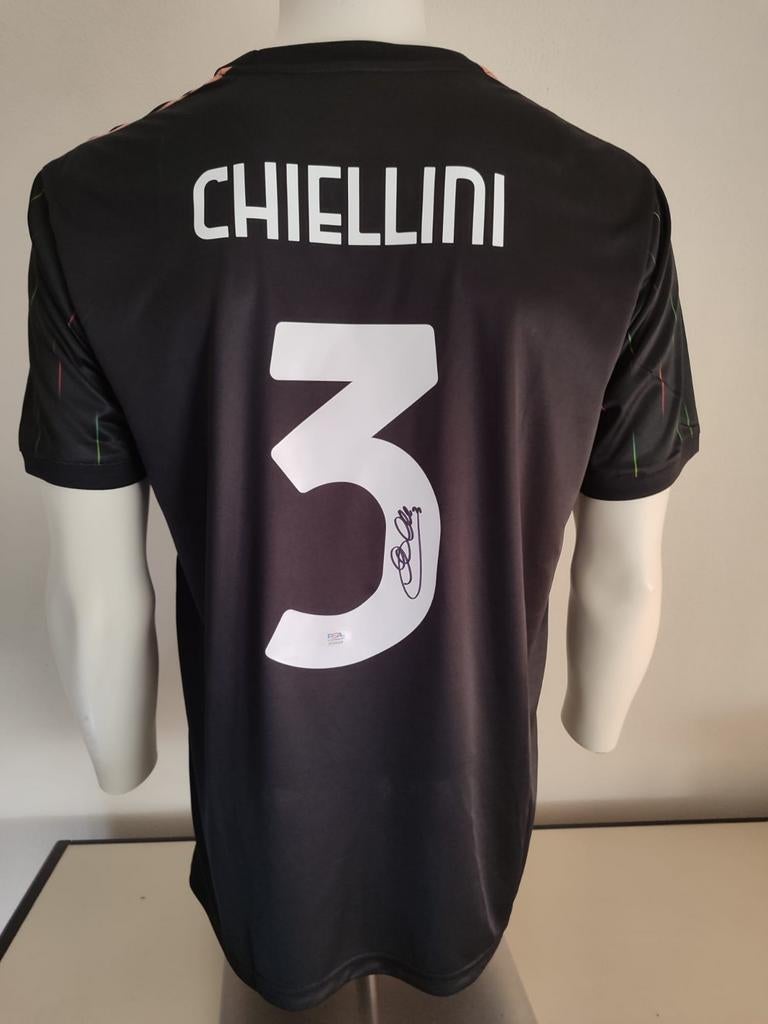 Chiellini gesigneerd Juventus shirt met Beckett coa, Ophalen of Verzenden, Nieuw, Shirt