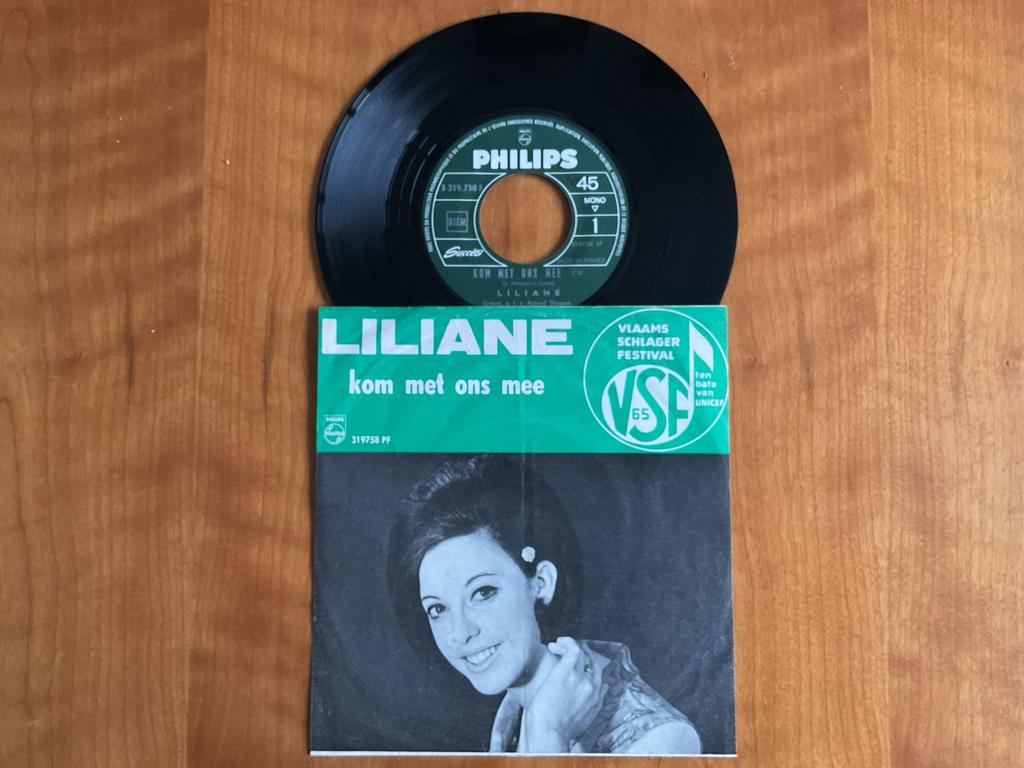 Liliane - Kom met ons mee., Cd's en Dvd's, Vinyl | Nederlandstalig, Ophalen of Verzenden, Gebruikt