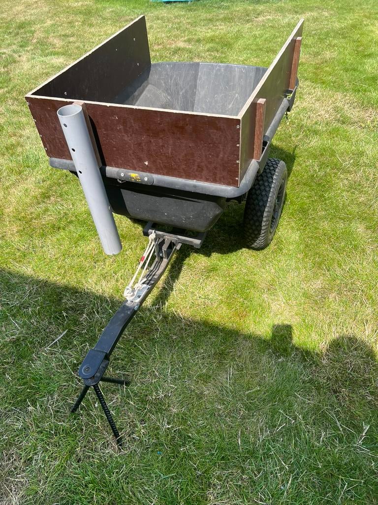 Aanhangwagen Polar voor zitmaaier, Ophalen, Gebruikt, Overige typen, Polar