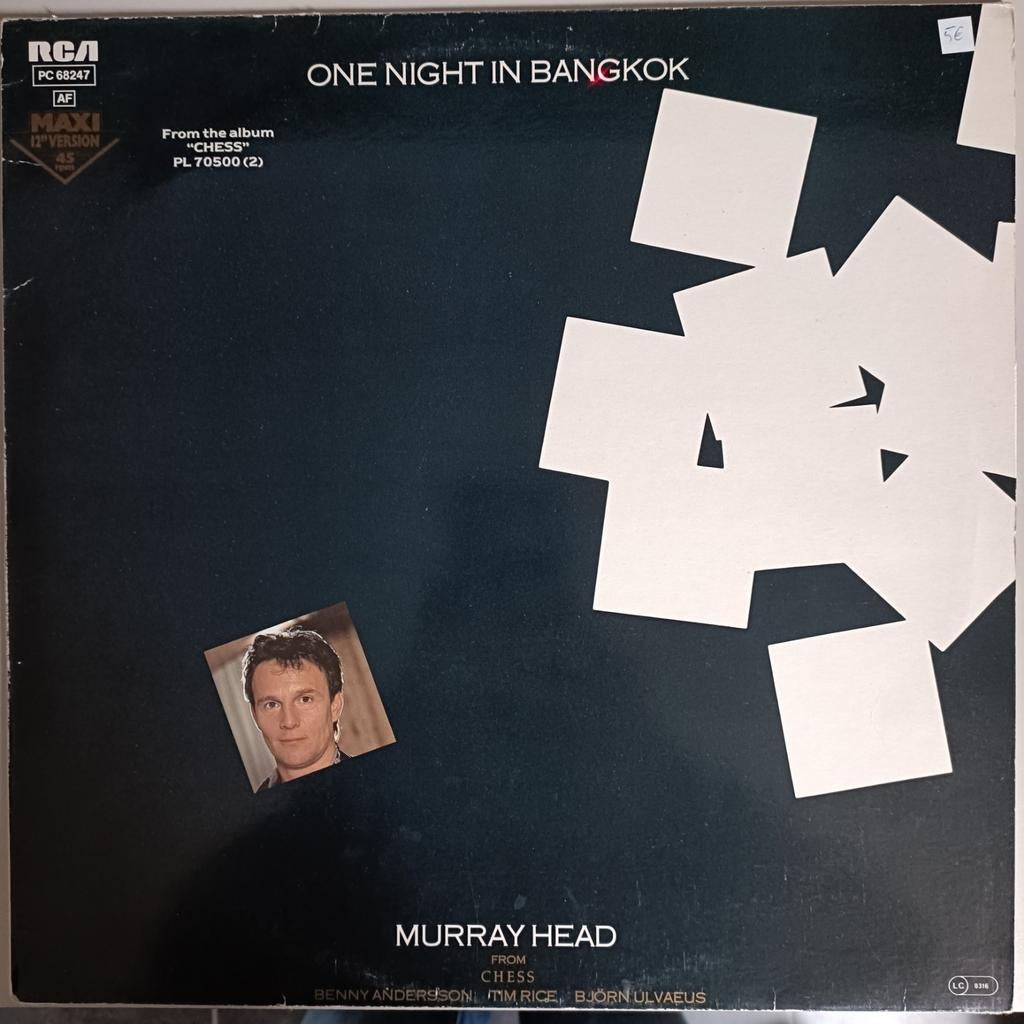 Maxi single Murray Head - One night in Bangkok, CD & DVD, Enlèvement