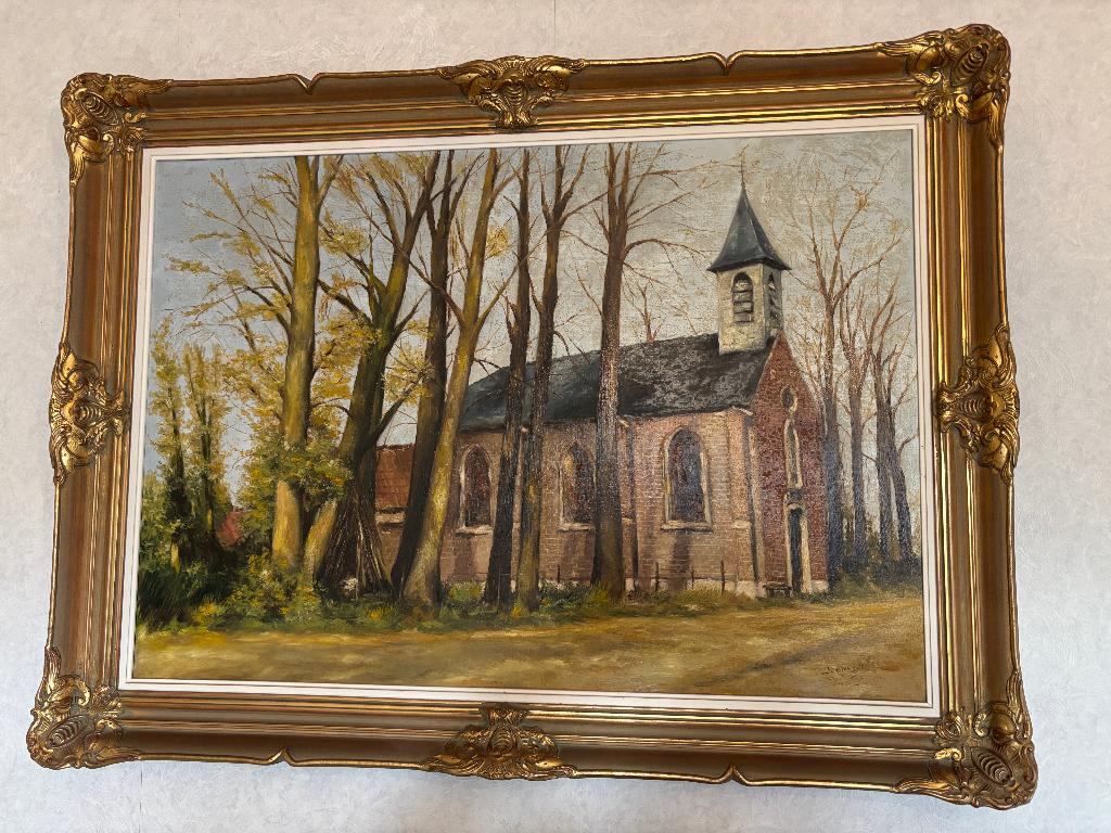Schilderij van kapel, Enlèvement