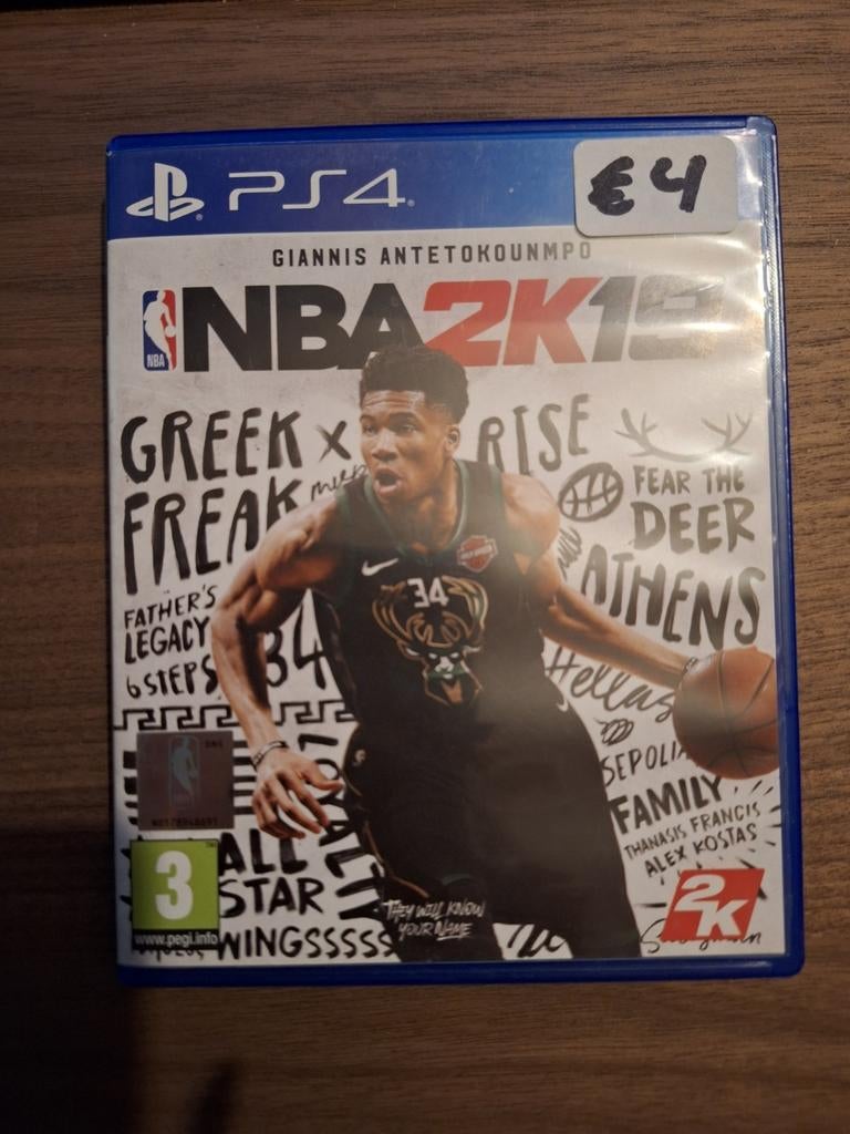 NBA 2K19 Playstation 4, Enlèvement ou Envoi, Comme neuf, À partir de 3 ans, 3 joueurs ou plus