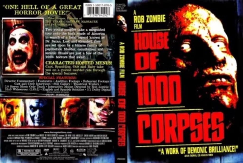 House Of 1000 Corpses, À partir de 16 ans, Enlèvement ou Envoi