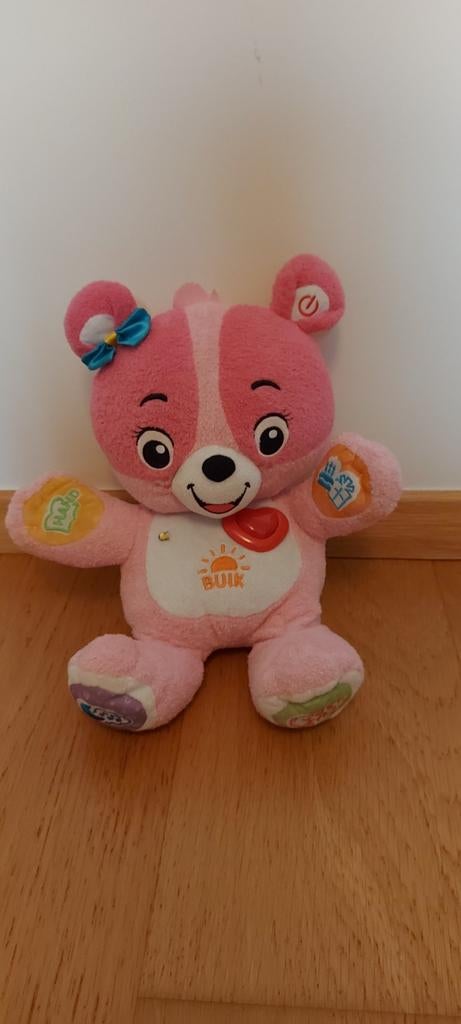 Nina, interactieve knuffelbeer in nette staat, Ophalen, Zo goed als nieuw