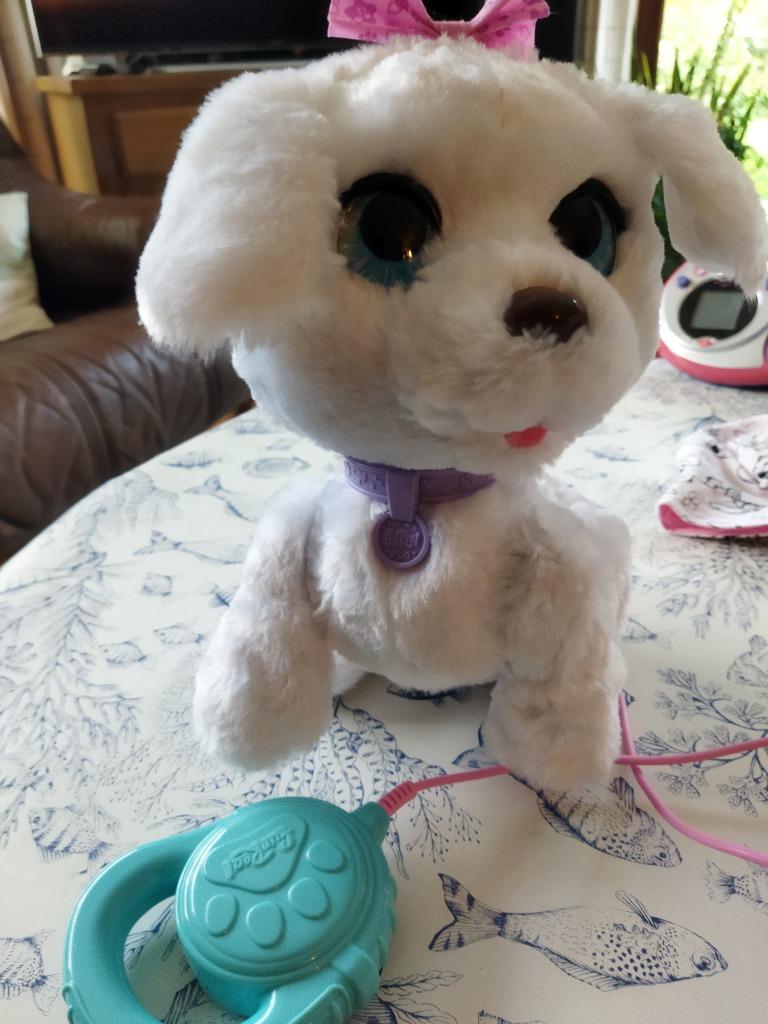 witte interactieve hond, Kinderen en Baby's, Ophalen of Verzenden, Zo goed als nieuw, Hond