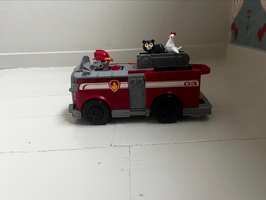 Voiture Paw Patrol Marchal, Enlèvement, Comme neuf