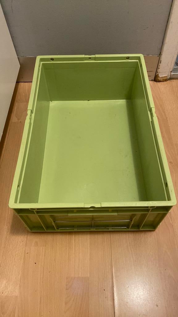Bac de rangement de couleur vert ., Bricolage & Construction, Moins de 35 cm, Enlèvement, Utilisé, 40 à 60 cm