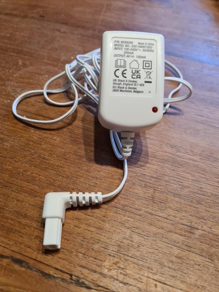 Black en Decker oplader kruimeldief, Ophalen, Nieuw