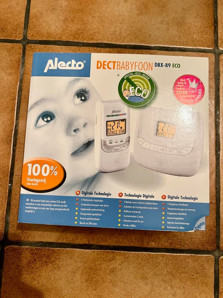 Alecto Babyfoon Nieuw m, Kinderen en Baby's, Babyfoons, Ophalen, Nieuw