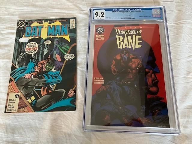 Batman Vengeance of Bane #1 Strip Comic CGC 9.2 US, Boeken, Strips | Comics, Eén comic, Chuck dixon, Amerika, Nieuw