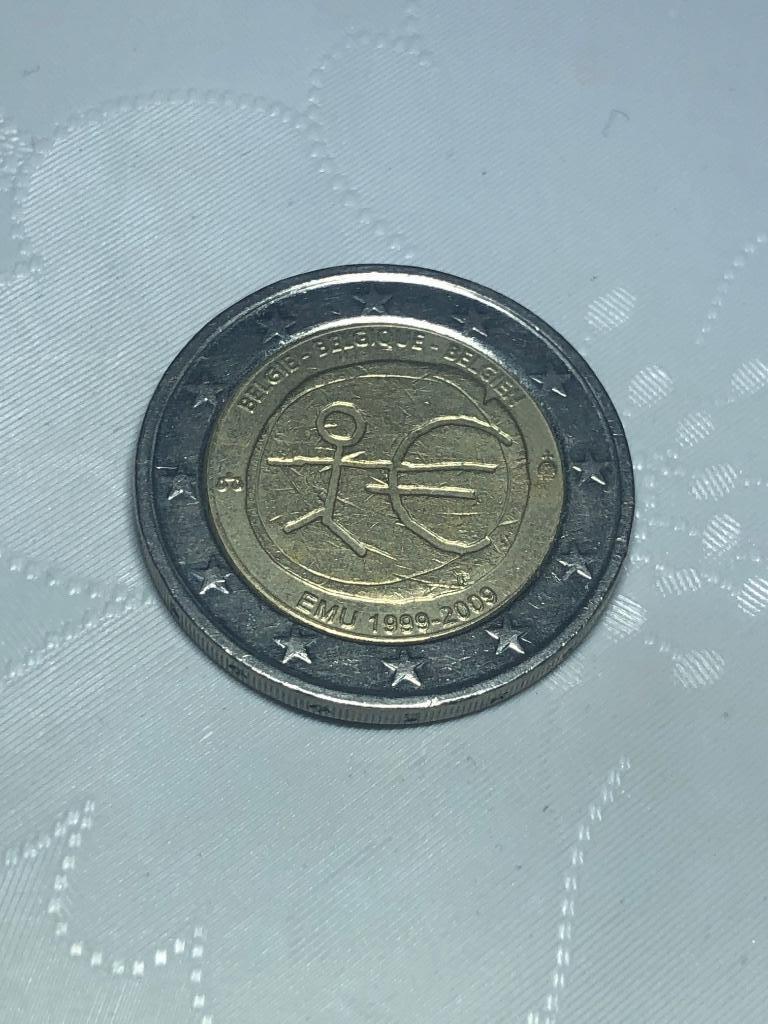 Gebruikte herdenkingsmunt van 2 euro 2009 Eurozone België, Ophalen of Verzenden, België, 2 euro, Losse munt