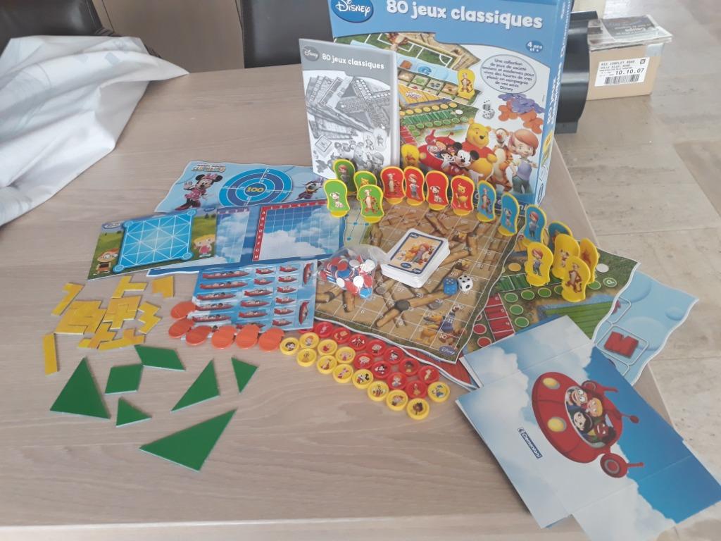 Coffret 80 jeux classiques Disney, Enfants & Bébés, Enlèvement ou Envoi, Comme neuf