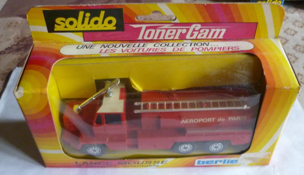Solido Toner Gam Berliet Brandweer, Hobby en Vrije tijd, Modelauto's | 1:43, Ophalen of Verzenden, Zo goed als nieuw, Bus of Vrachtwagen