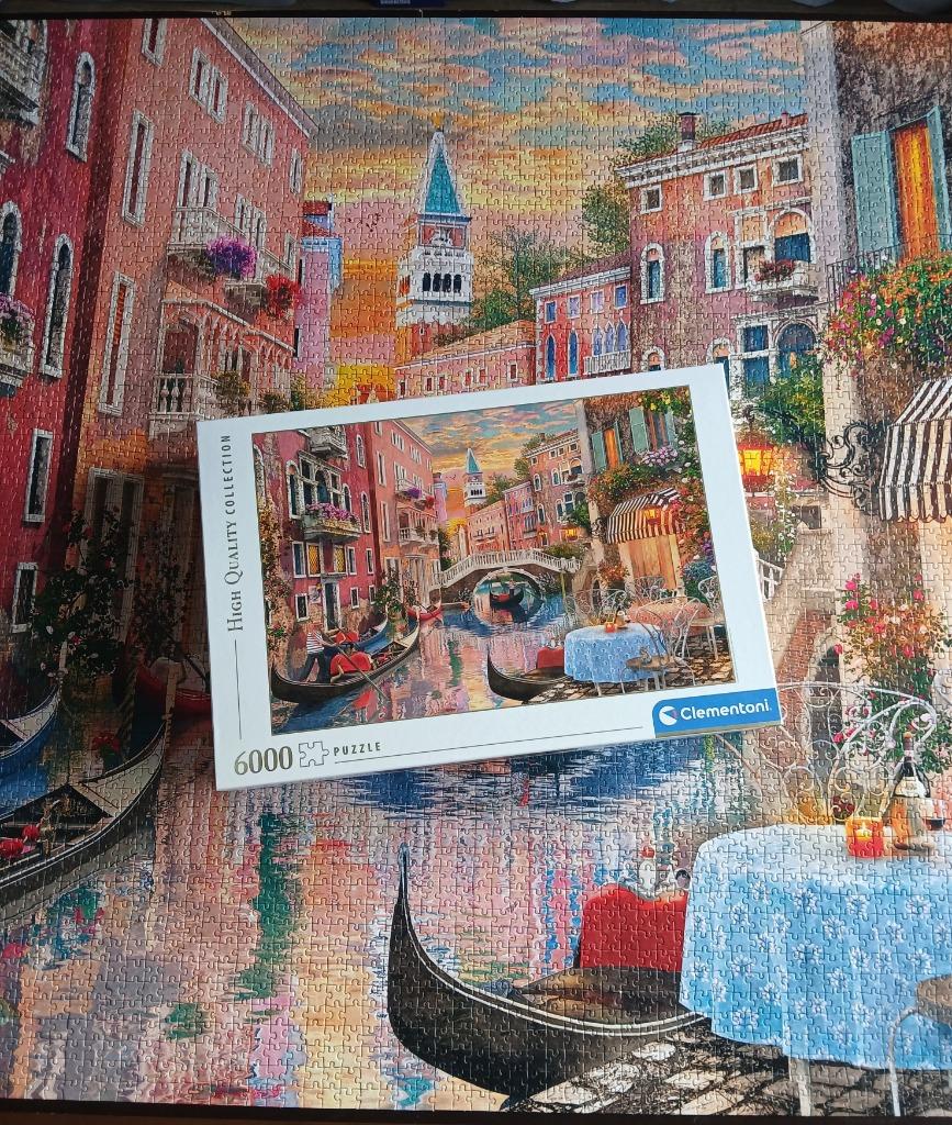 Puzzle 6000 pièces, Enlèvement, Plus de 1 500 pièces, Comme neuf, Puzzle