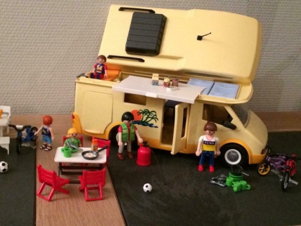 Playmobil kampeerwagen 3647, Ophalen of Verzenden, Gebruikt, Complete set