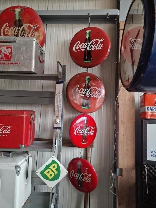 Coca-Cola États-Unis, Enlèvement, Utilisé, Panneau publicitaire