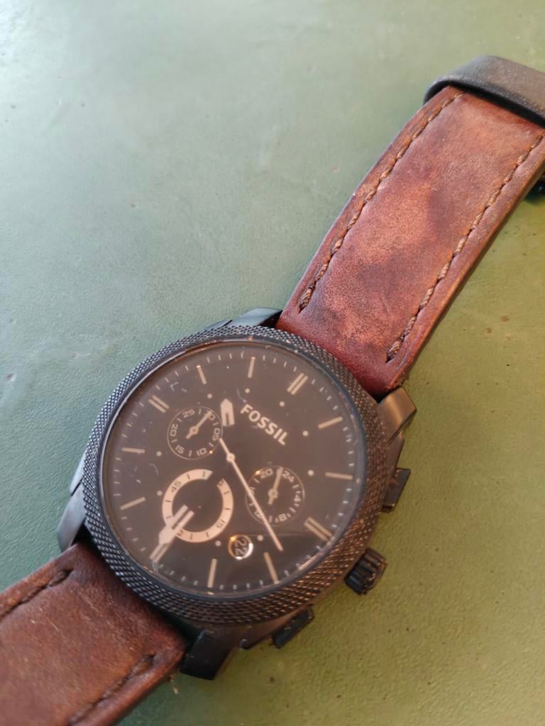 Fossil uurwerk. Weinig gebruikt. Goede staat, Handtassen en Accessoires, Horloges | Heren, Ophalen