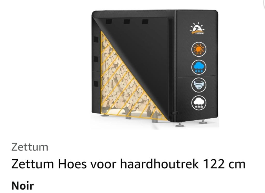 Brandhoutrek + beschermhoes, Ophalen, Zo goed als nieuw, Overige soorten