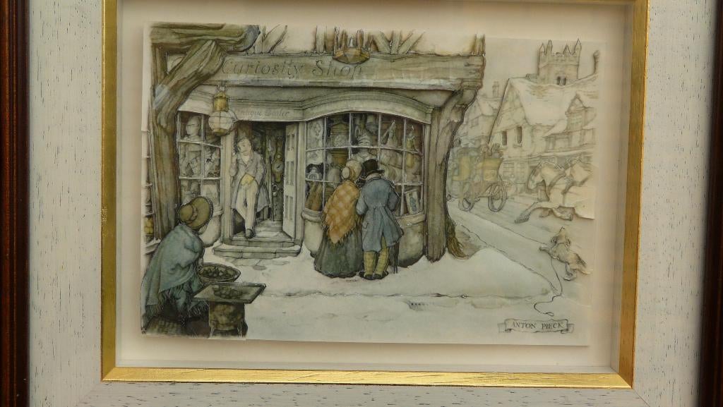 Anton Pieck : 2 vintage werken in mooie staat, Ophalen of Verzenden, Zo goed als nieuw
