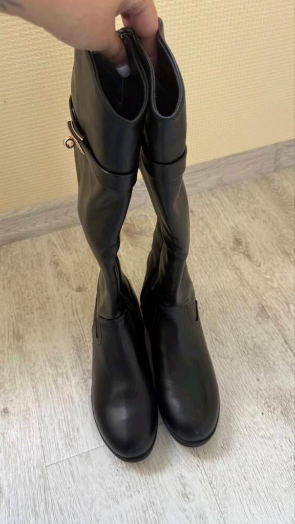 Bottes hautes neuves, Neuf, Enlèvement ou Envoi, Bottes hautes, Noir