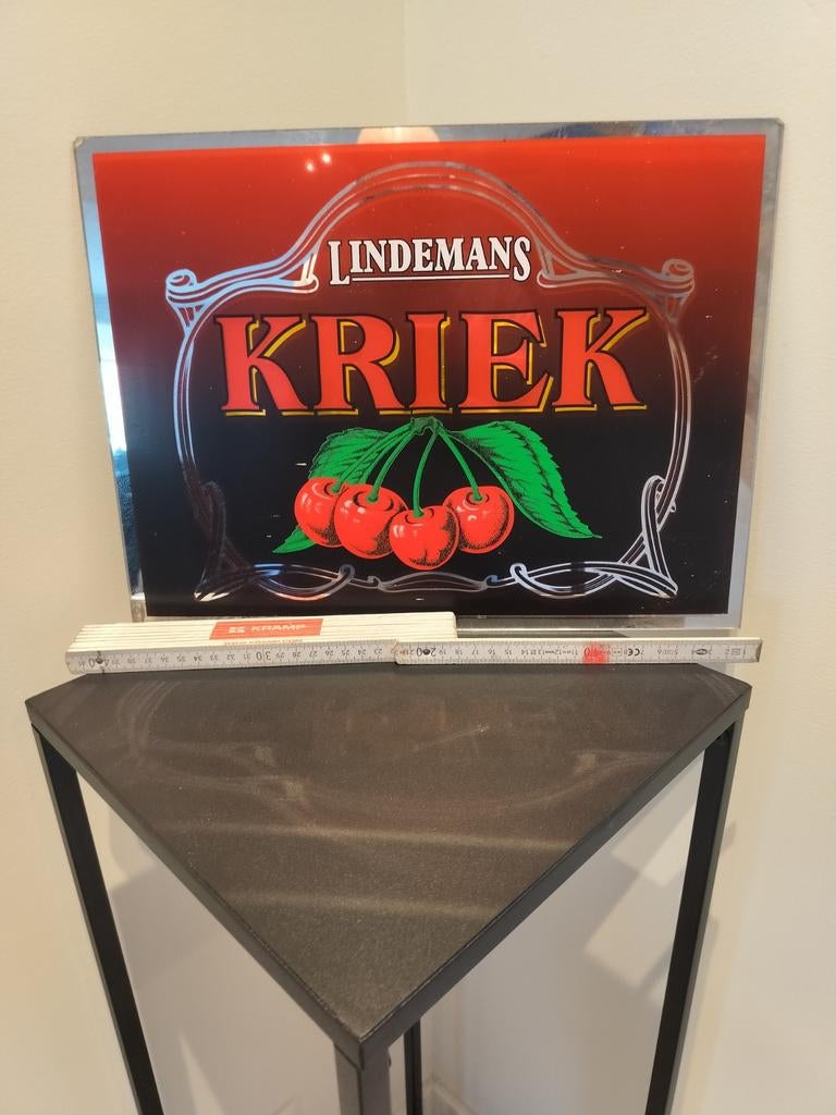 Metalen reclamebord, Verzamelen, Merken en Reclamevoorwerpen, Ophalen, Reclamebord