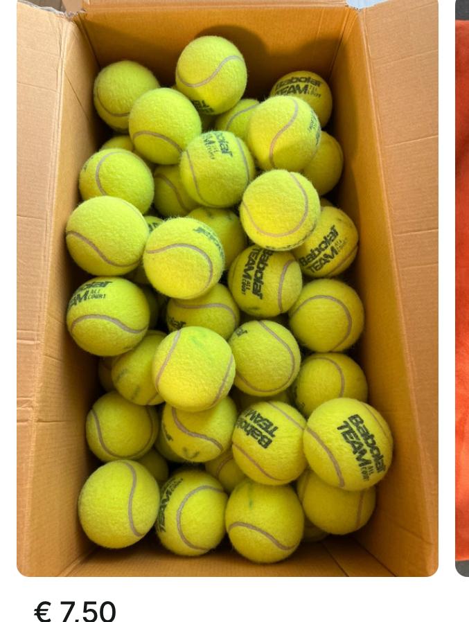 balles de tennis 50 pièces = 15 euros, Enlèvement ou Envoi, Utilisé, Balles pour chien