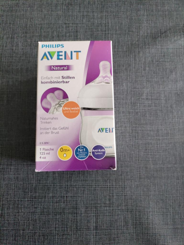 Avent flesje 125 ml, Ophalen of Verzenden, Nieuw, Flessen- of potjesverwarmer