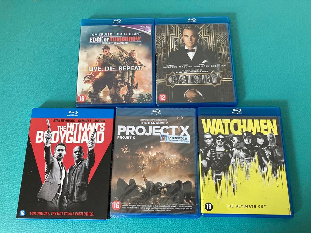 5x Blu-rays, Ophalen of Verzenden, Zo goed als nieuw