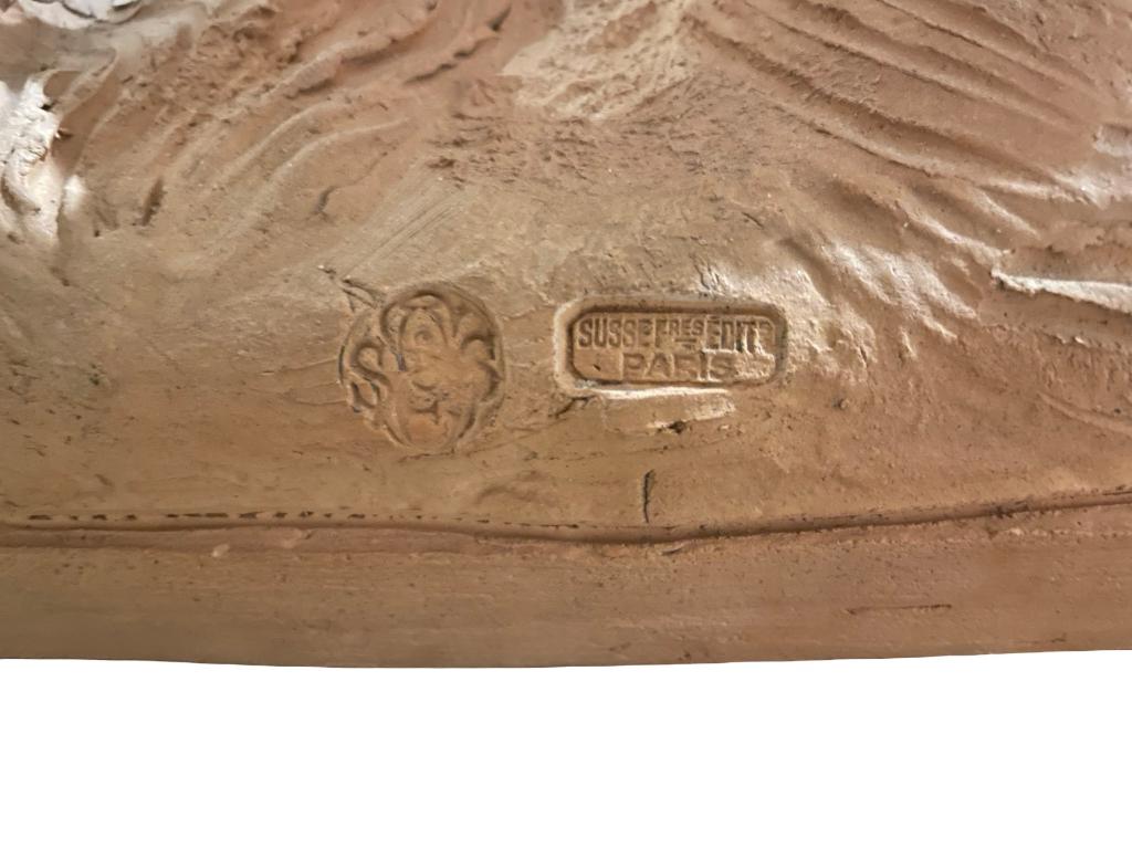 Forestier Susse Frères Terracotta kinderronde, Ophalen