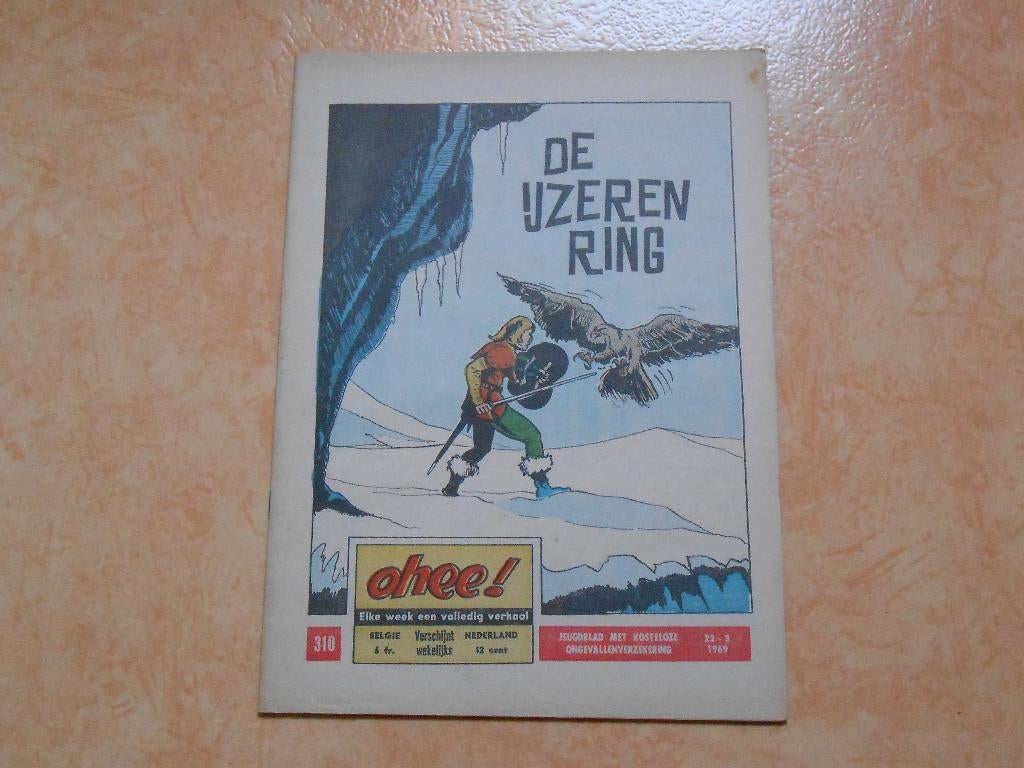 Ohee 310 De ijzeren ring 1969., Une BD, Enlèvement ou Envoi, Neuf