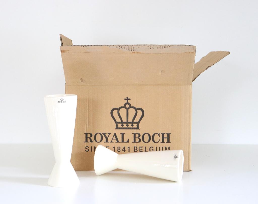 12 Vintage ivory Royal Boch mugs, Antiek en Kunst, Ophalen of Verzenden