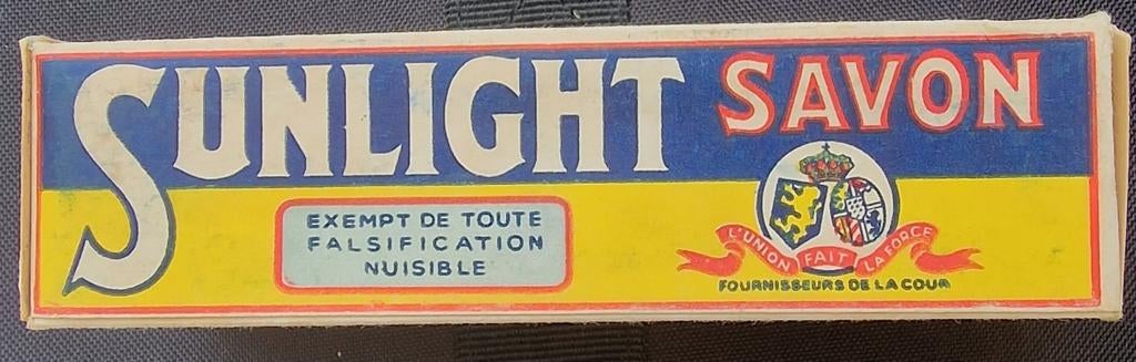 Savon Sunlight 2 packs, 4 pièces, 1940, emballage d'origine, Enlèvement ou Envoi