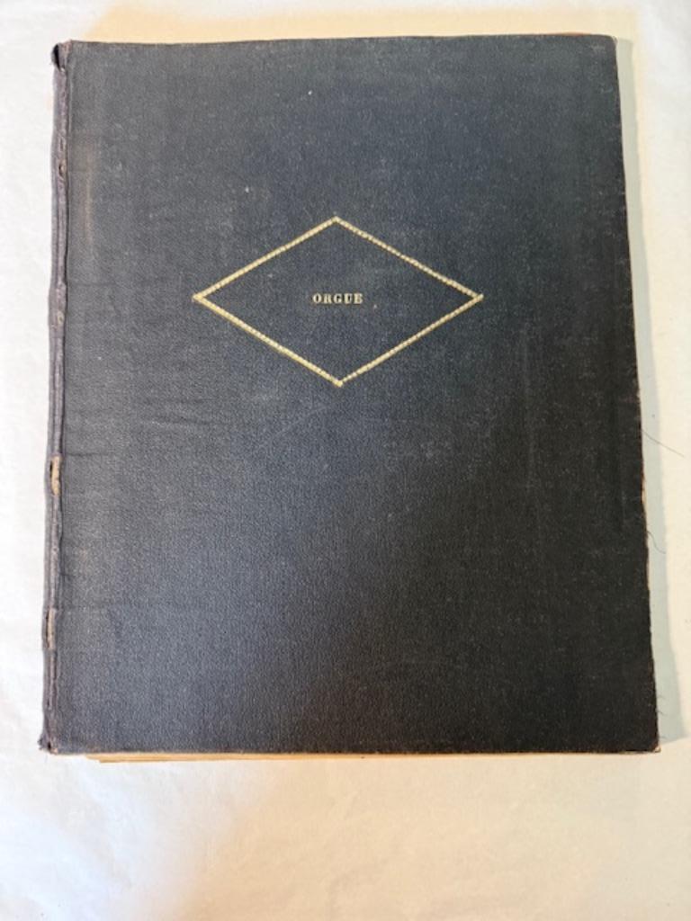 Album d'orgue ancien, Livres, Musique, Utilisé, Général, Enlèvement ou Envoi
