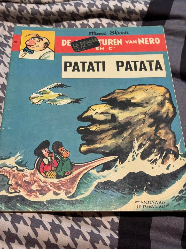 Marc Sleen De avonturen van Nero en c Patati patata, Eén stripboek, Ophalen, Gelezen, Marc Sleen