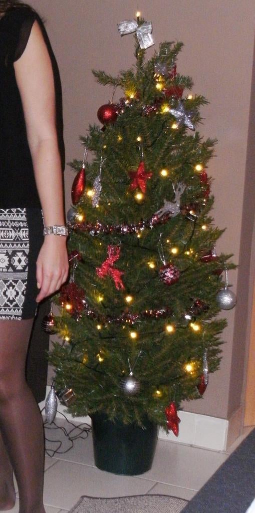 Kerstboom 130 cm, Enlèvement, Comme neuf