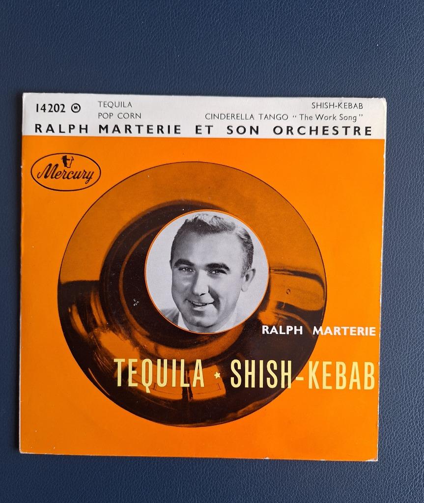 EP Ralph Marterie- Tequila, 7 inch, Ophalen of Verzenden, Zo goed als nieuw, Pop