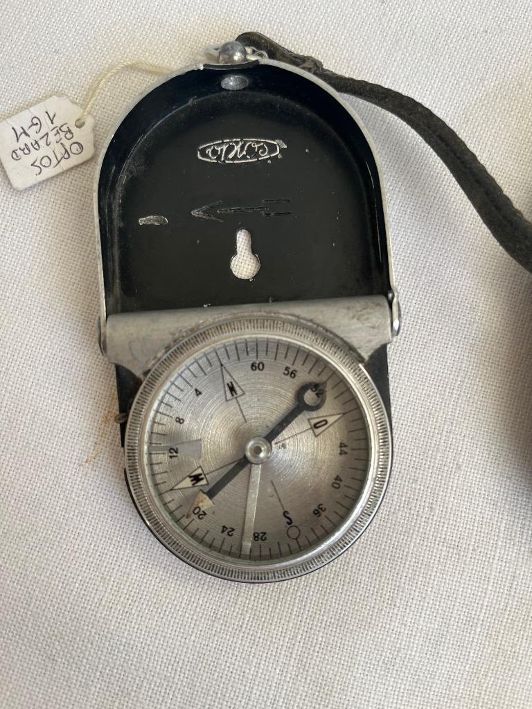Très rare boussole Optos copie Bézard petit modèle 1905, Verzamelen, Militaria | Tweede Wereldoorlog, Landmacht, Overige typen